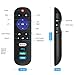 New Replacement Universal Remote Control Applicable for TCL Roku TV, fit for Hisense Roku/Onn Roku/Insignia Roku and Sharp/Element/Westinghouse/Philips/JVC/RCA/Hitachi/Sanyo/LG Roku TV