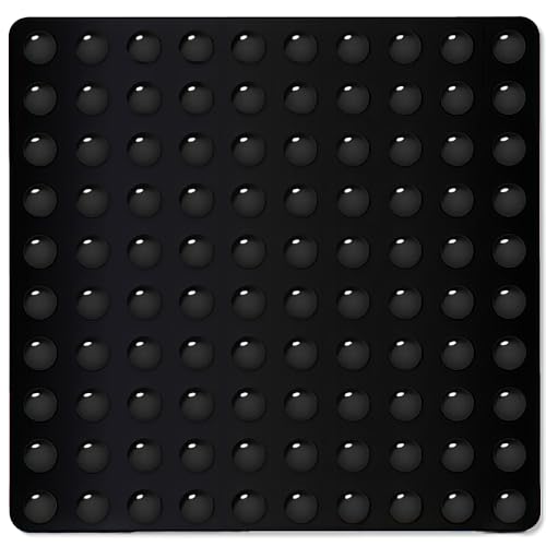 ColorfylCoco 滑り止め ゴム足 シール 直径 5mm × 厚さ 2mm 黒/ブラック 色 100粒入り 丸型・円形の画像