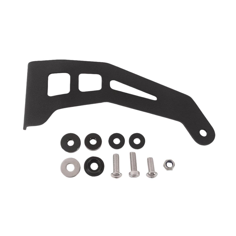 Support d'échappement YZF R7 2021-2022 en aluminium noir