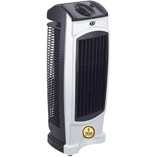 ACO RAPID A-105-P 140 Watts Tower Fan for Home with High Speed | Low Power Consumption | Anti Rust Body (White)
