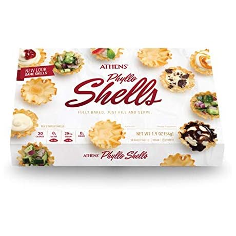 Athens Mini Fillo Shells: Patisserie Perfect