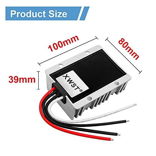 DC DC 12V to 13.8V 30A Step-up Module,Boost Converter 9V-13V to 13.8V Voltage Regulator,Waterproof Power Adapt 414W 13.8V Volt Transformer Module(12V to 13.8V 30A)3