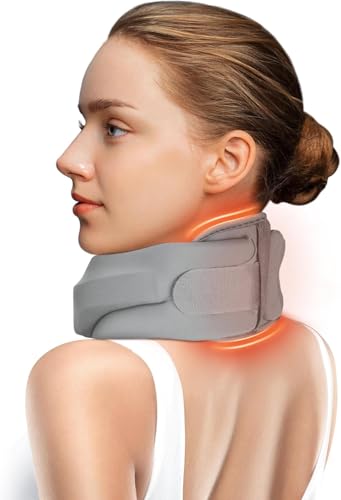 Heated Neck Brace with Heating Pad
