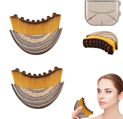 Lymphatic Contour Face Brush Massager (2PCS)