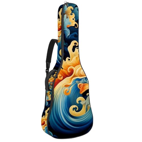 JRHEJTFZ Housse pour guitare acoustique de 1,9 cm d’épaisseur – Imperméable – Durable et élégant – Motif limace de mer, Multicolore., 42.9×16.9×4.7 in, Motif imprimé tendance - Les Beatles, Paul McCartney, John Lennon, RIngo Starr, George Harrison JRHEJTFZ Housse pour guitare acoustique de 1,9 cm d'épaisseur - Imperméable - Durable et élégant - Motif limace de mer, Multicolore., 42.9x16.9x4.7 in, Motif imprimé tendance