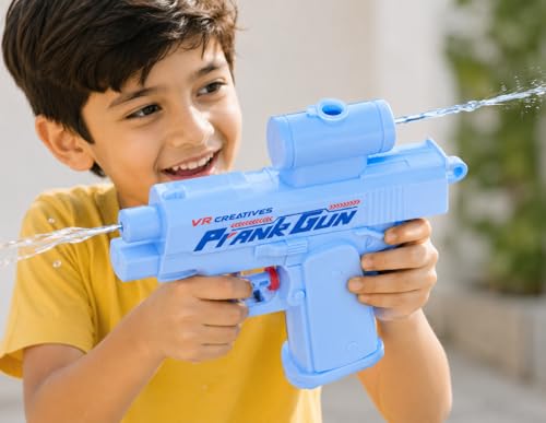 Image of Prank Two-Way Water Gun, Blue, ABS, Reverse Squirt Toy for Kids and Adults, Holi Party Office Fun