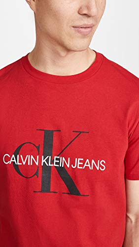 Image of Calvin Klein Men's Monogram Logo Crewneck T-Shirt