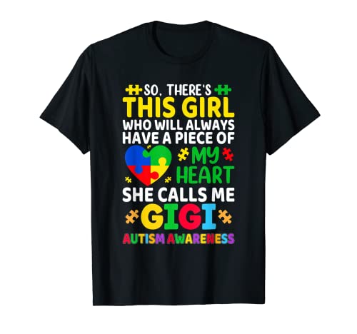 Autism Gigi - Autism Awareness Grandmom Autism Motivational Camiseta