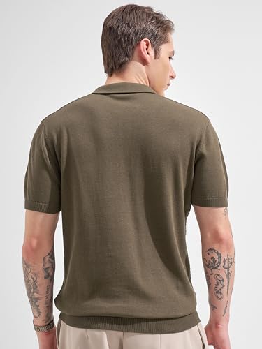 Image of Highlander Men's Polo Tshirt | Flat Knit | Regular Fit | Polo T-Shirt for Man