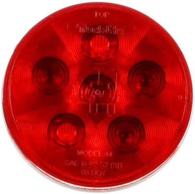 Truck-Lite Super 44, LED RED 6 DIODE (2 Pack)