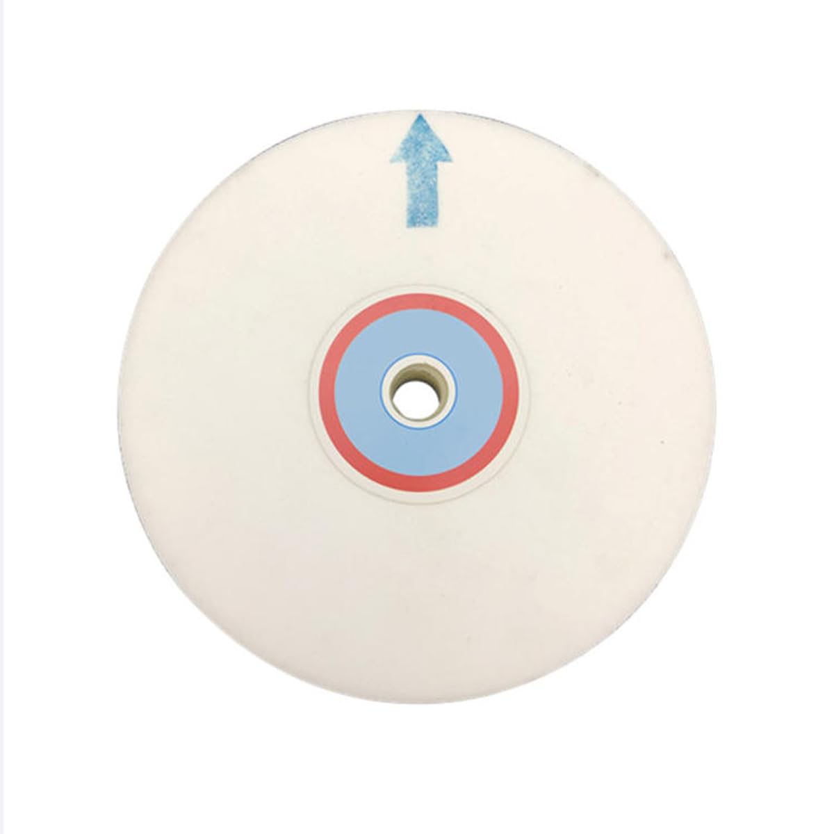 Meule pour Touret Corindon Blanc Meule,Diamètre Extérieur 200mm Diamètre du Trou 32mm Épais 25mm,80grit