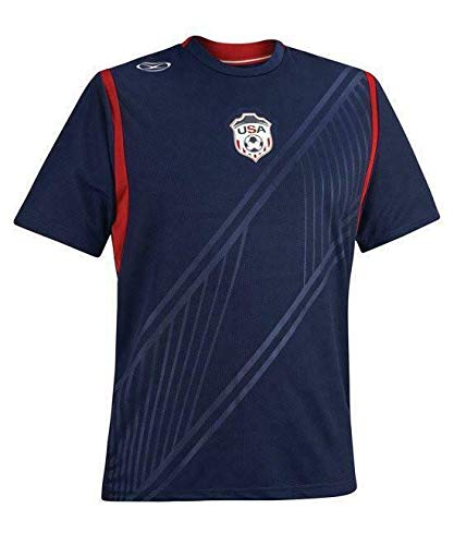 Xara International USA Short Sleeve Jersey, Youth Large