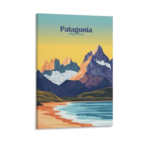 Affiche sur toile Patagonia Argentina tableau déco de qualité - 3
