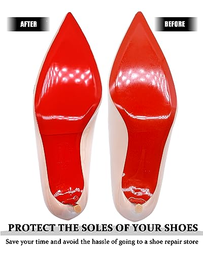 Protector de Suela Rojo para Zapatos Christian Louboutin 8Pcs miniatura 3