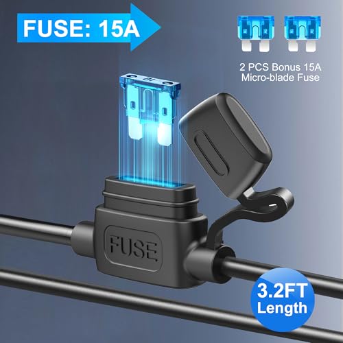 Cigarette Lighter Splitter Adapter 216W 4 Socket Heavy Duty Truck Car USB Chager Multi Port with PD30W/QC3.0 Charge USB C 12V/24V Independent Switches & Dust Cover & Waterproof for Car Devices - Image 5