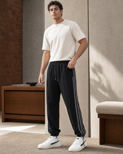 Image of NOBERO Men's Mid Rise Loose Sweatpants
