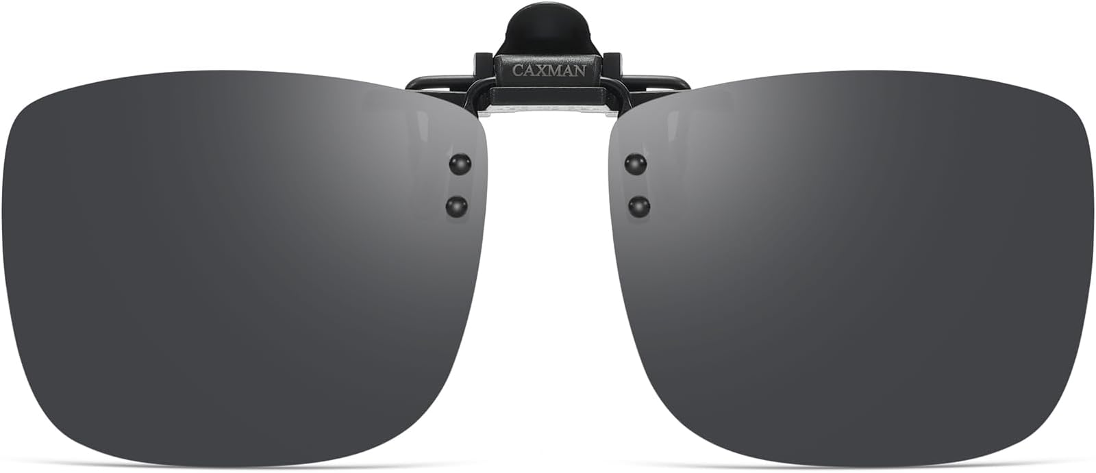 Polarized Clip-on Flip Up Metal Clip Rimless Sunglasses for Prescription Glasses