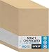 100 Chipboard Sheets 11 x 17 inch - 22pt (Point) Light Weight Brown Kraft Cardboard for Scrapbooking & Picture Frame Backing (.022 Caliper Thick) Paper Board | MagicWater Supply