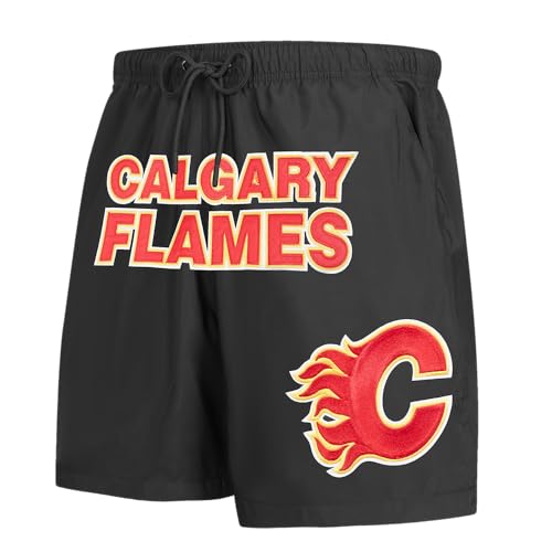 Pantalones cortos de hockey Pro Standard NHL negros talla M de hombre