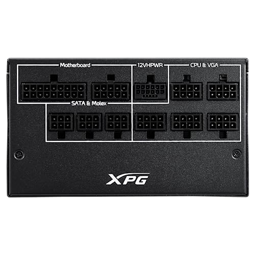 Image of XPG CORE REACTOR II - Workstation Power Supply Unit - Stable Power Delivery & Quiet Operation - Fully Modular Cable Design & 80+ Gold Certified - Overvoltage Protection - ATX 3.0 Gold 1000 Watt VE