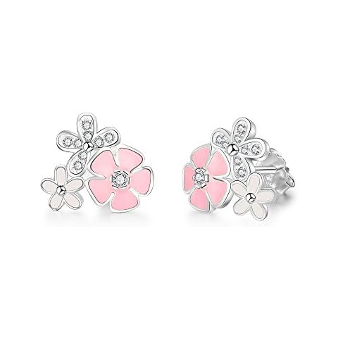 Cute Jewelry 925 Sterling Silver Women's Luxury Stud Earrings Cover