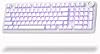 Aula F99 Pro Teclado mecánico de oficina silencioso inalámbrico con perilla y teclado numérico | Triple modo, montaje con empaque intercambiable en caliente, keycaps PBT impresos lateralmente, retroiluminación RGB, teclado gamer PC blanco para Win/Mac/tablet 2