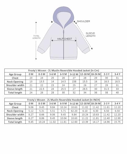 Image of Mi Arcus Frosty'z Woven - 2L Muslin Reversible Hoodie