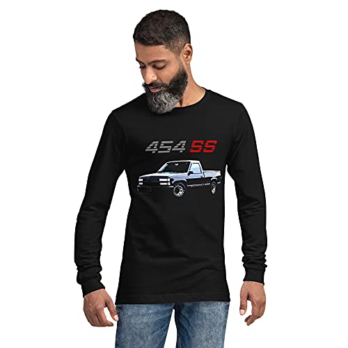 1990s Chevy 1500 454 SS Pickup Truck Unisex Long Sleeve Tee