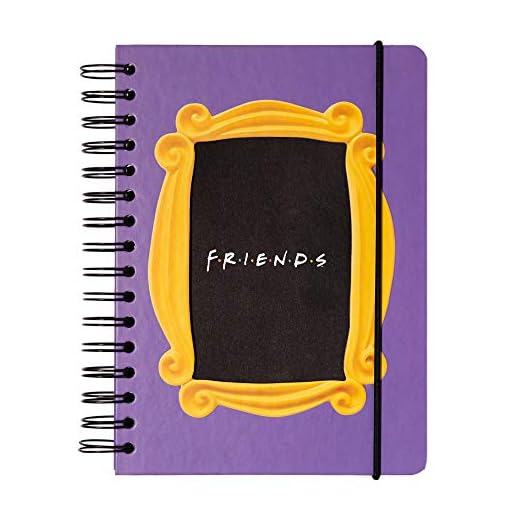 Grupo Erik Cuaderno Friends - Cuaderno A5 - Cuaderno punteado | Bullet Journal - Cuaderno de notas - Bloc de notas A5 - Licencia oficial