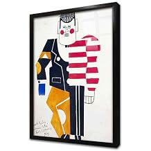 Tablosan Buz Pateni  in Kost m Dizayn  Fernand Leger  er eveli Cam Tablo 60X90 Cm Cb22270