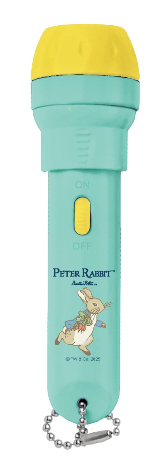 Trousselier Peter Rabbit Children's Story Projector Flashlight – Peter Rabbit Story Torch – Toy from 3 Years Old – 3 Image Discs and Batteries Included