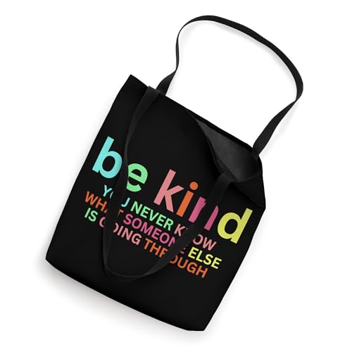 Be kind you never know Tote Bag miniatura 2