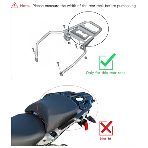 Alforja trasera para motocicleta NICECNC para BMW R1200GS y R1250GS Adventure, impermeable, con cremallera resistente al agua y sistema de fijación sin herramientas miniatura 3