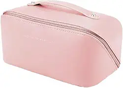 Necessaire Feminina Grande para Viagem e Uso Diário – Frasqueira Bolsa de Maquiagem, Organizadora Multiuso Premium