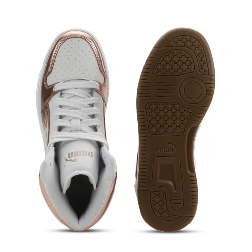 Image of Puma Womens Rebound Layup Luster Mid Shoes
