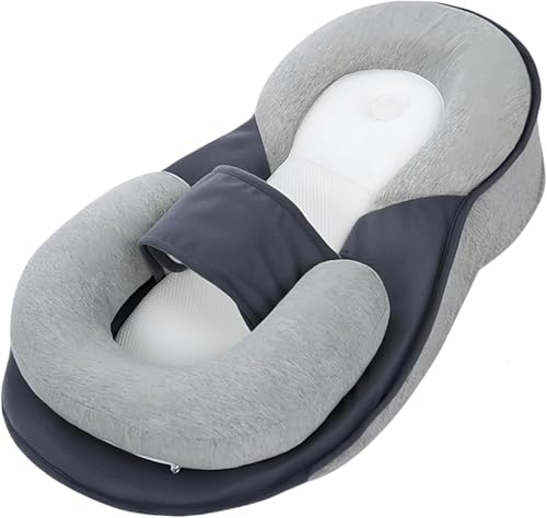 Feeding Pillow Anti Overflow Feeding Pillow for Reducing Spit-Up, Safety Nursing Pillow