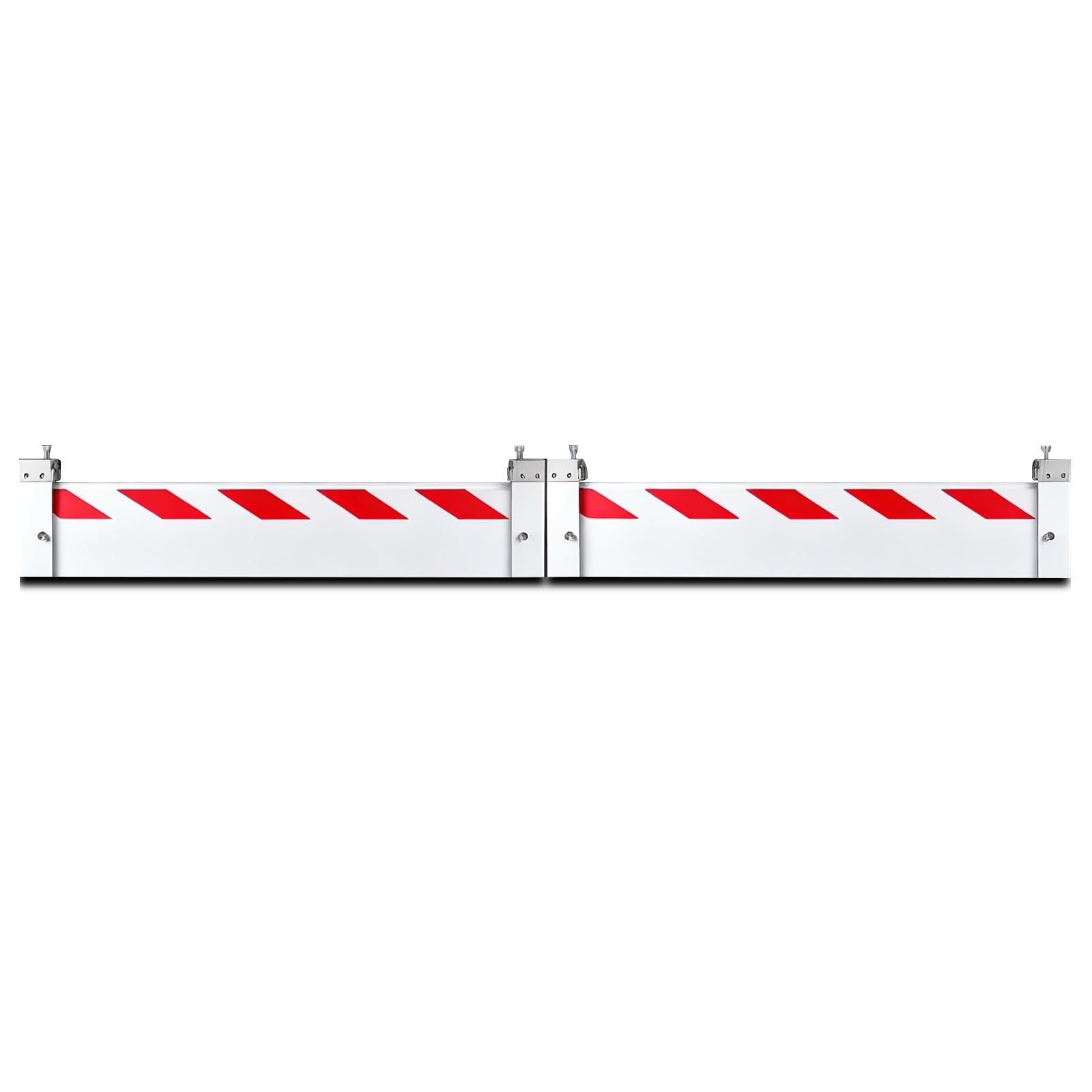 Barrera contra inundaciones reutilizable de aluminio resistente 8
