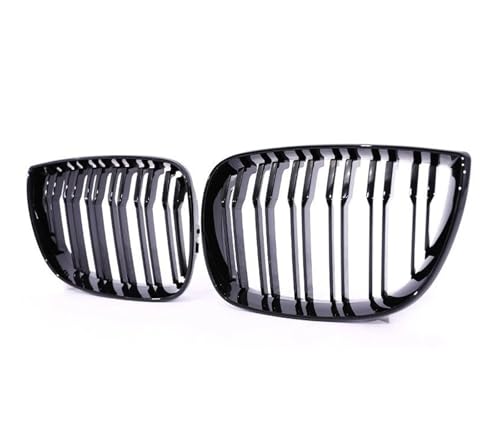 Calandre avant pour BMW E82 E88 E81 E87 double ligne gloss black 120i 128i 130i 135i