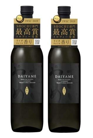 IWSC2019 最高賞受賞】だいやめ　DAIYAME 25度　720ml×2本