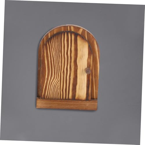 Protector de interruptor de luz para decoración de dormitorios de madera natural 5