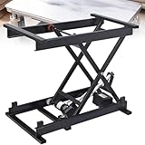 Industrial Electric Scissor Lift Table 50KG/100KG/150KG 210-580mm, Adjustable Height Electric Lift – Hydraulic Lift Table for Assembly Line Support in Manufacturing Facilities