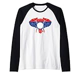 Laos   Elephant   Laos Drapeau Bouddhisme Bouddha Manche Raglan