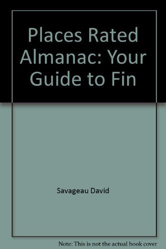 Places Rated Almanac: Your Guide to Fin 052881091X Book Cover