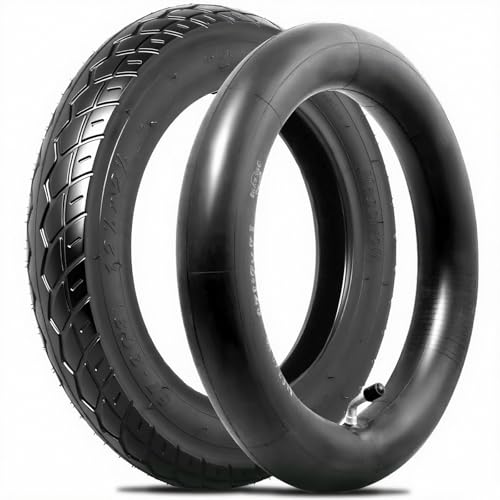 12 1/2 x 2 1/4 Inner Tube and Tire, Heavy Duty Thorn Resistant 12.5'' x 1.75/2.15 Front Wheel Inner Tire Set Compatible with BOB Stroller Revolution Se Pro Flex Jogging Duallie Stroller
