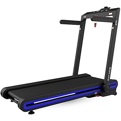 Cintas Bodytone Cinta de Correr Ultraplegable con Pantalla LED, 12 Posiciones - Inclinación Automática - Cinta de Andar Velocidad Ajustable hasta 16km/h - Inxide by Bodytone XTF