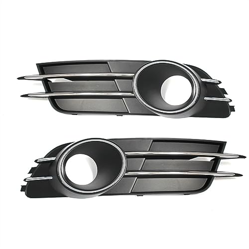 Calandre de phare antibrouillard pour Audi A6 C7 2011-2015 avec finition chromée pare-chocs inférieur