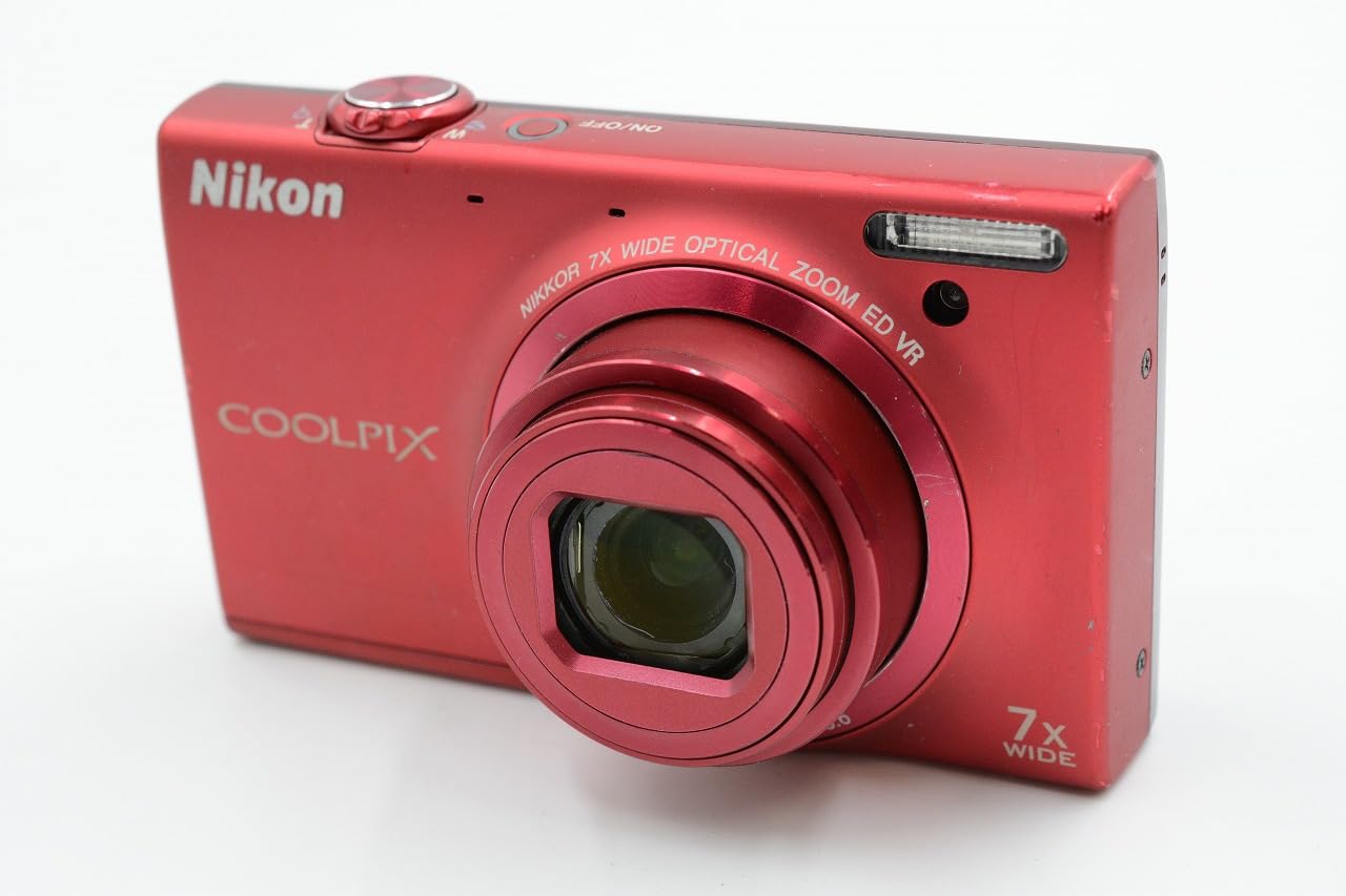 美品 二コン Nikon COOLPIX S6100 レッド Amazon.com : Nikon COOLPIX 