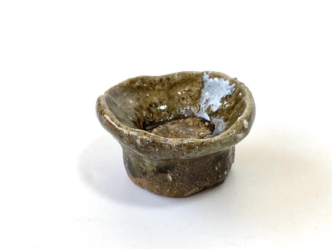 陶芸家 作家物 國吉清尚 銘あり 猪口 盃 酒器 3点 沖縄 琉球 - 工芸品