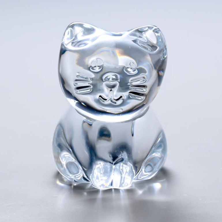 新品】バカラ ミニマルズキャット 猫 ネコ ねこ置物 オブジェ Amazon 