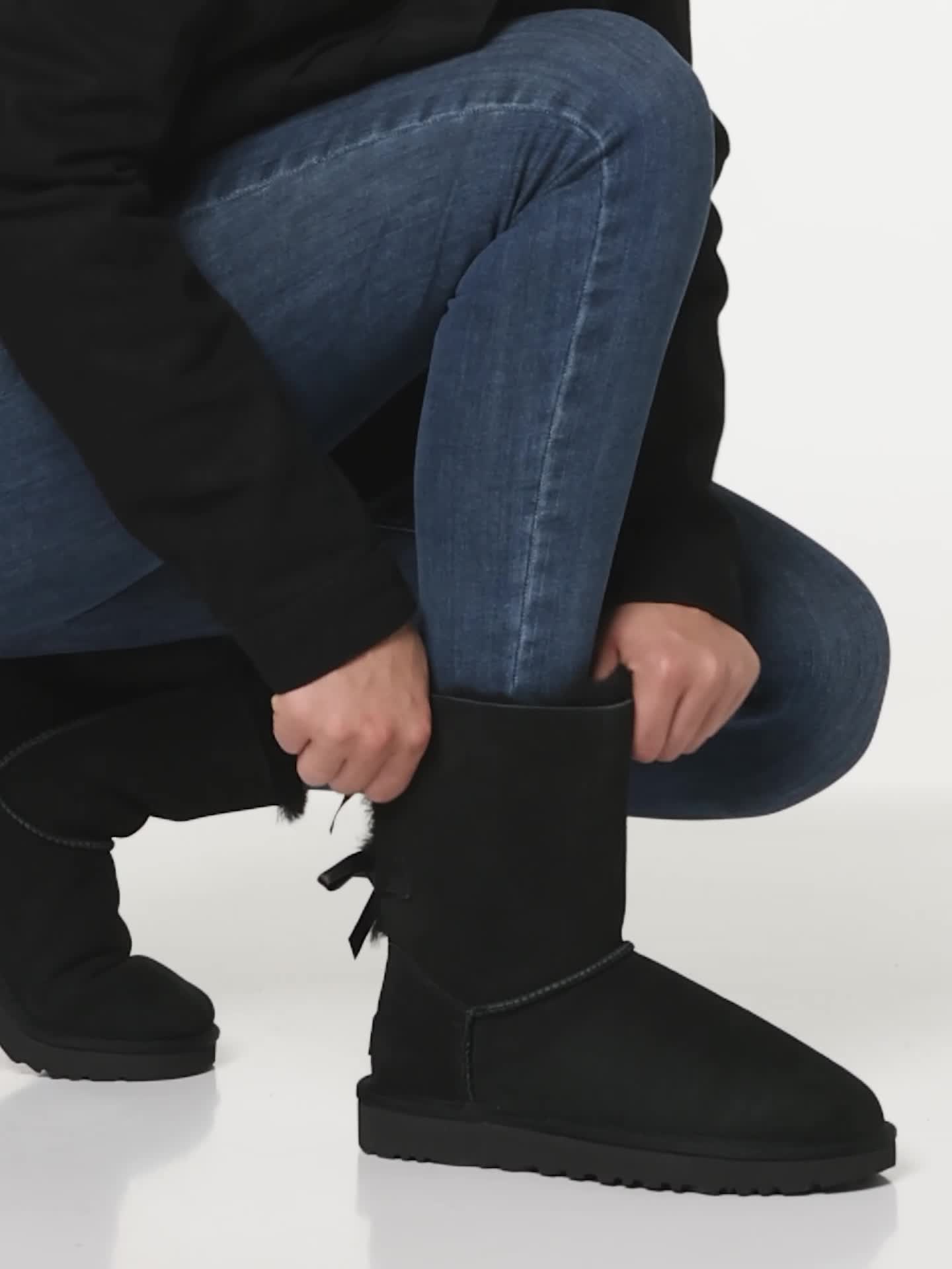 Ugg Shoes Outfit Bailey Button Ugg Boot UGG MINI BAILEY BOW II